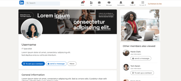 12+ Professional LinkedIn Banner Templates – Editable in Figma - Image 13